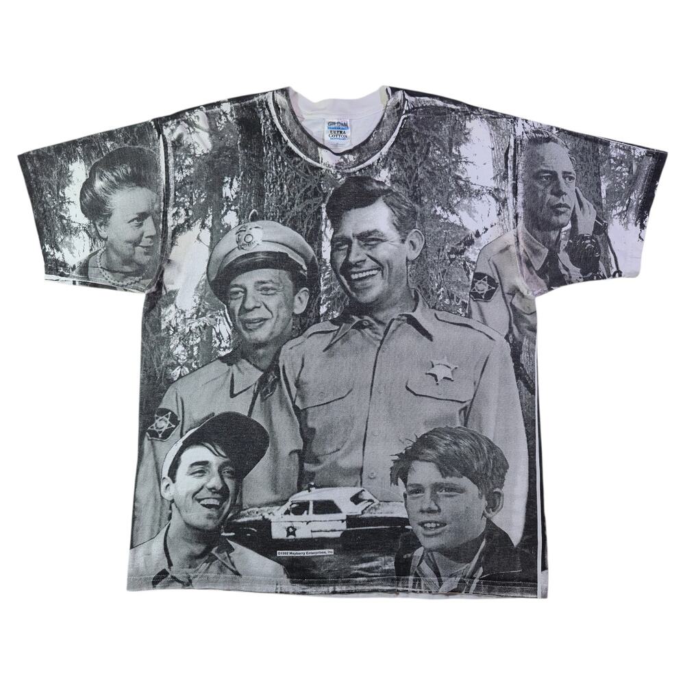 (XL) 1992 Andy Griffith Show AOP T-Shirt